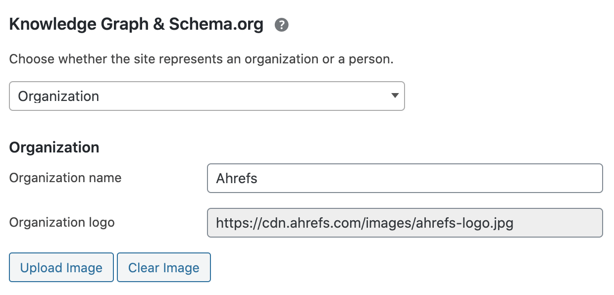 8 yoast organization person