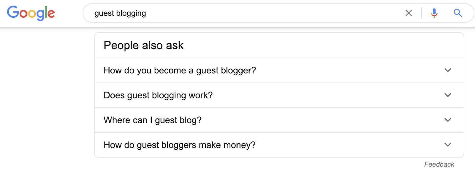 23 search intent paa