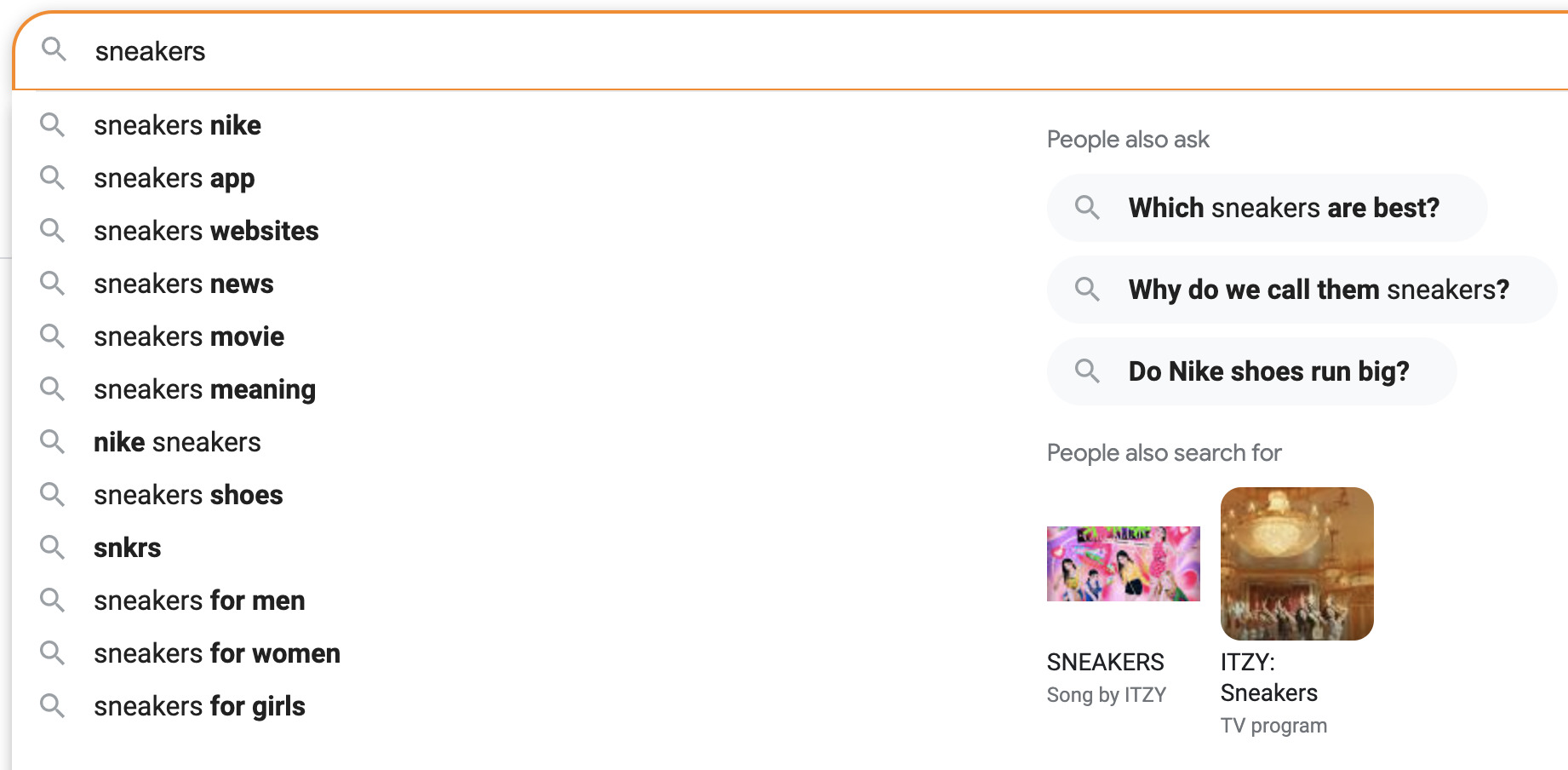 Google Autocomplete for LSI keywords
