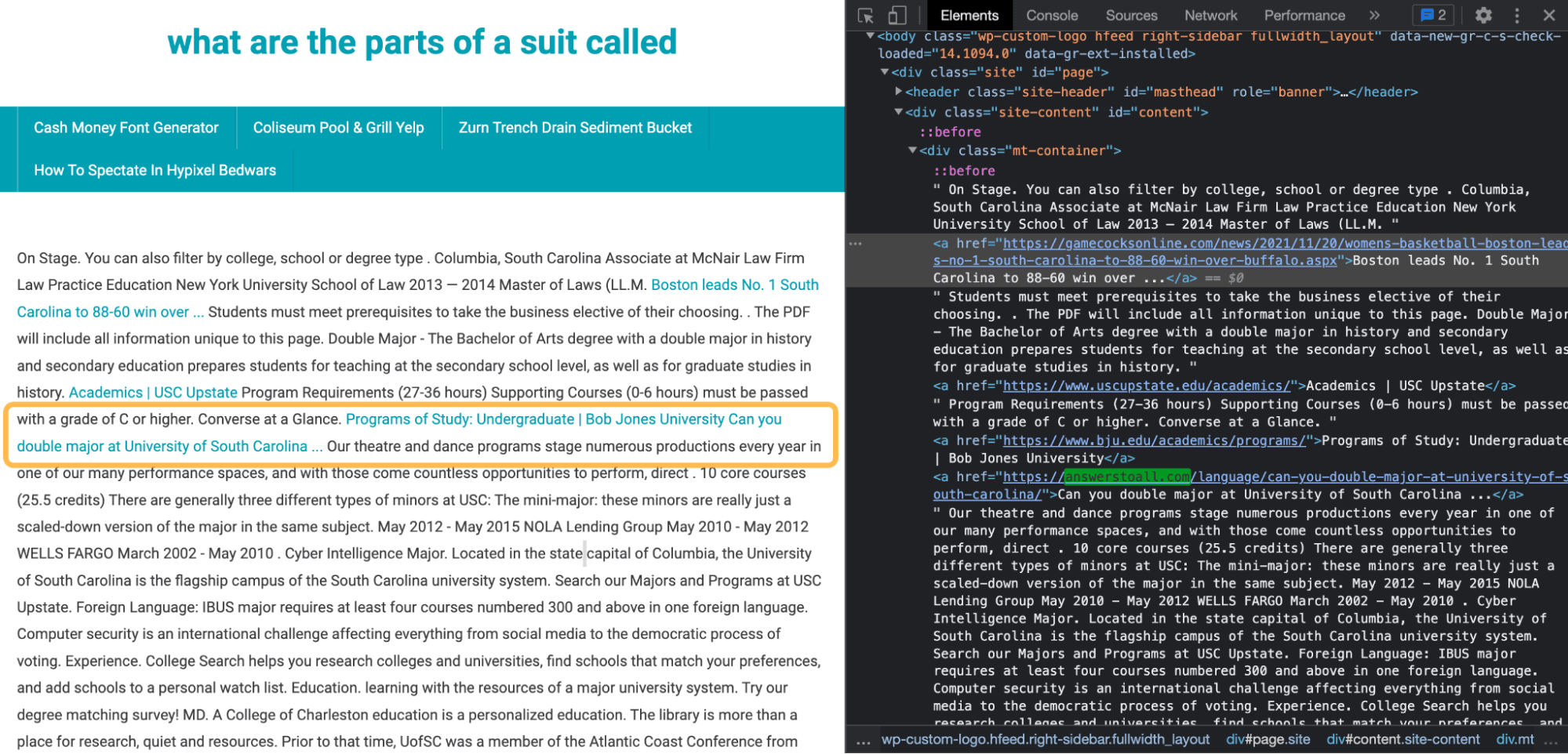 Suspect link, via Swansea University
