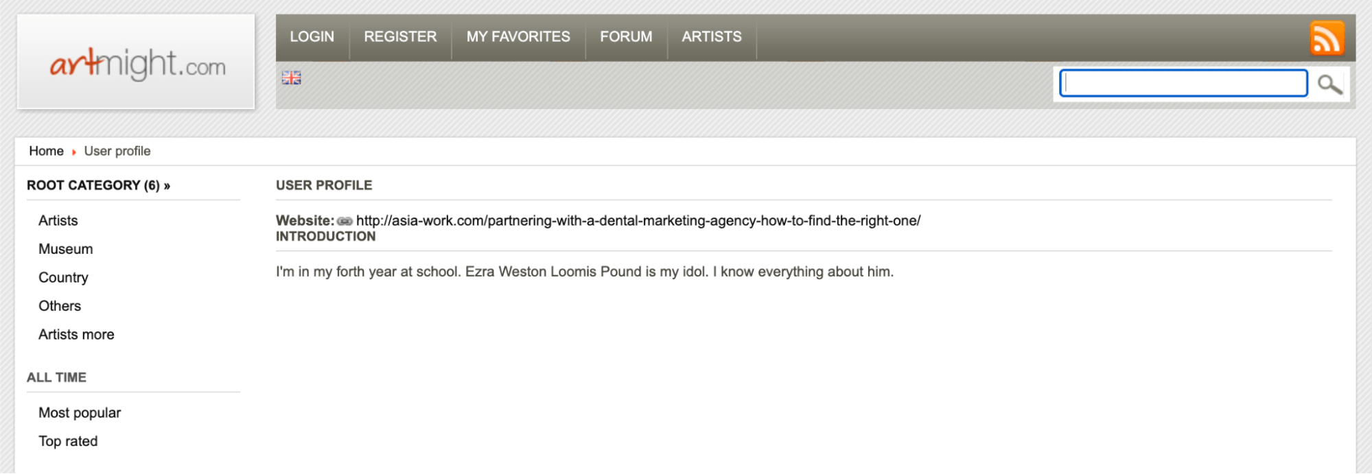 DR 72 link with non-related link
