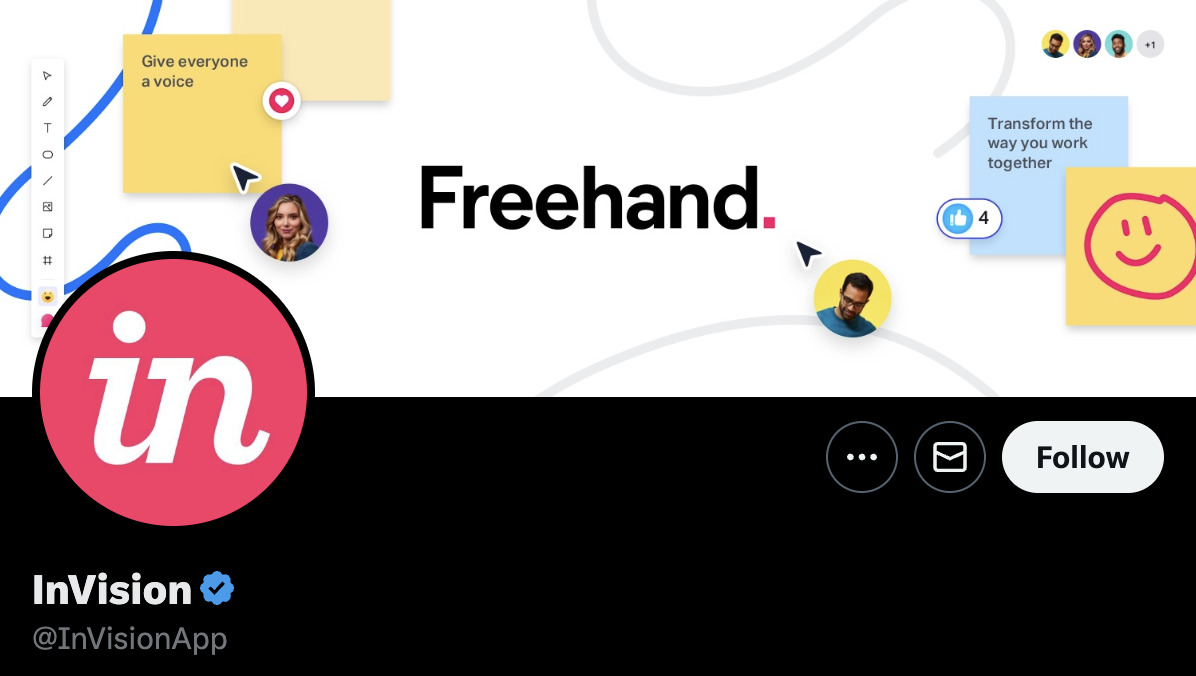 Product illustration banner from InVision