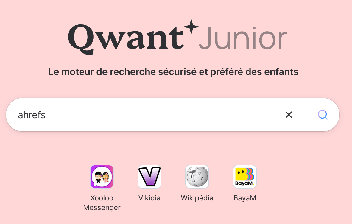 Qwant Junior
