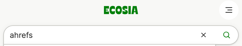 Ecosia