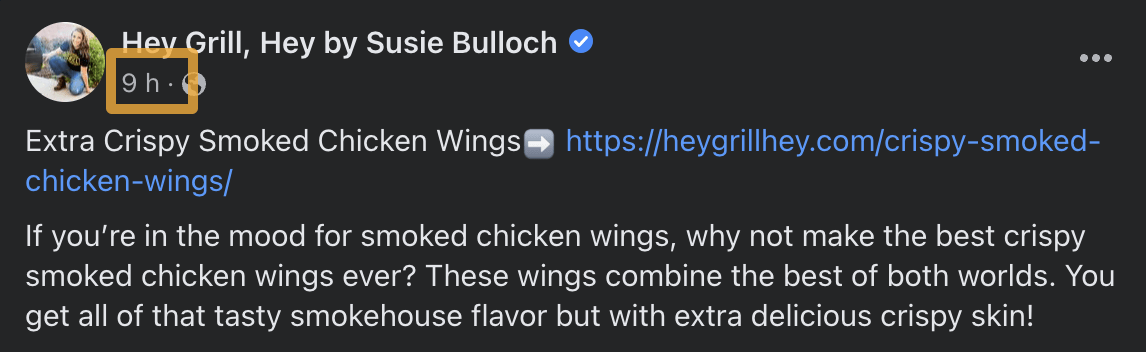 She cares more about distributing content on Facebook