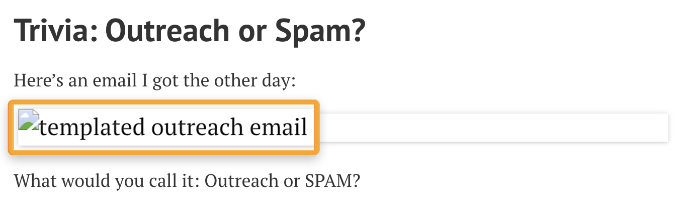 无法加载的图像就会显示其 Alt 标签