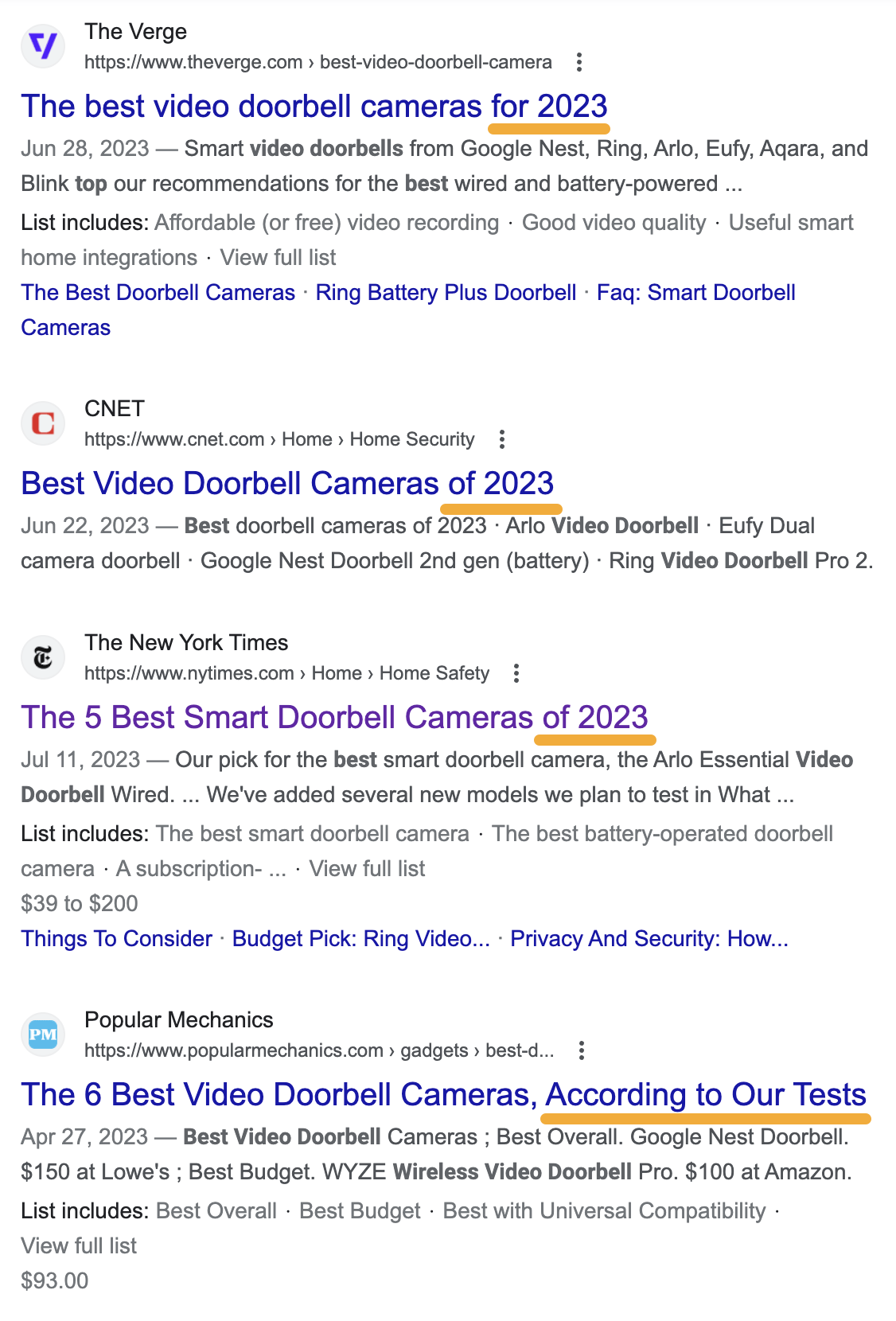 Example of a "confidence booster" in a title tag