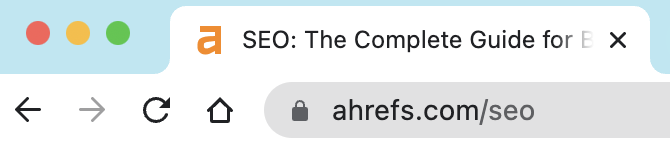 How title tags look in the browser