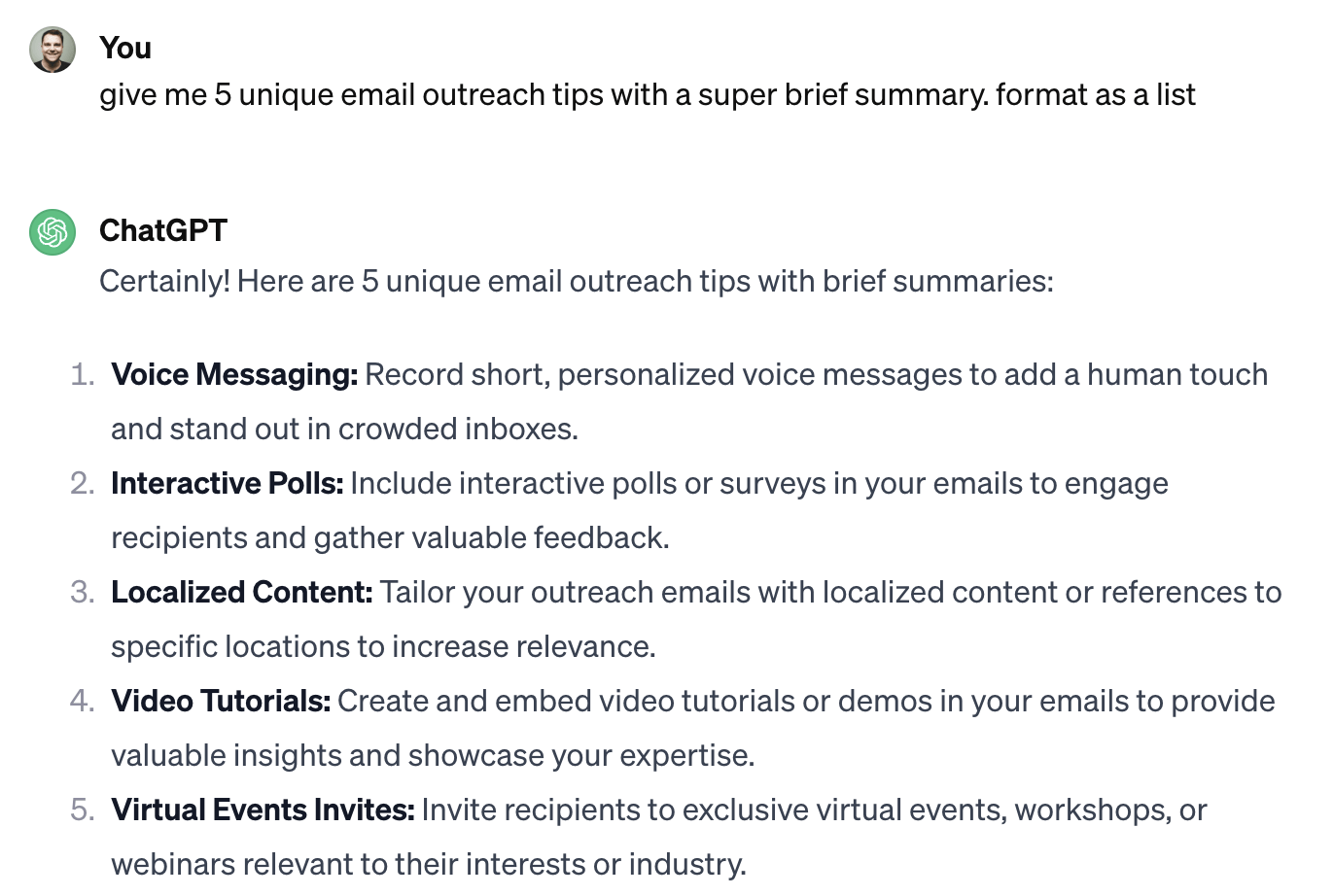Brainstorming with ChatGPT, my new best friend