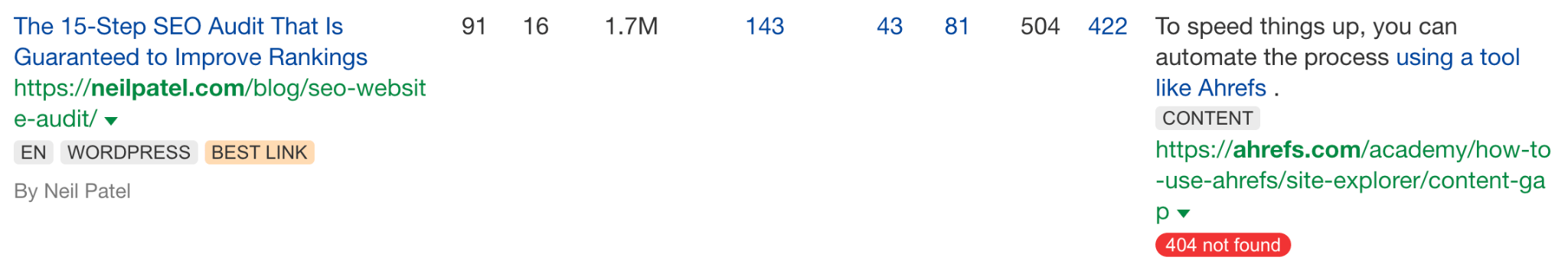 Broken-link-example-via-Ahrefs-site-explorer