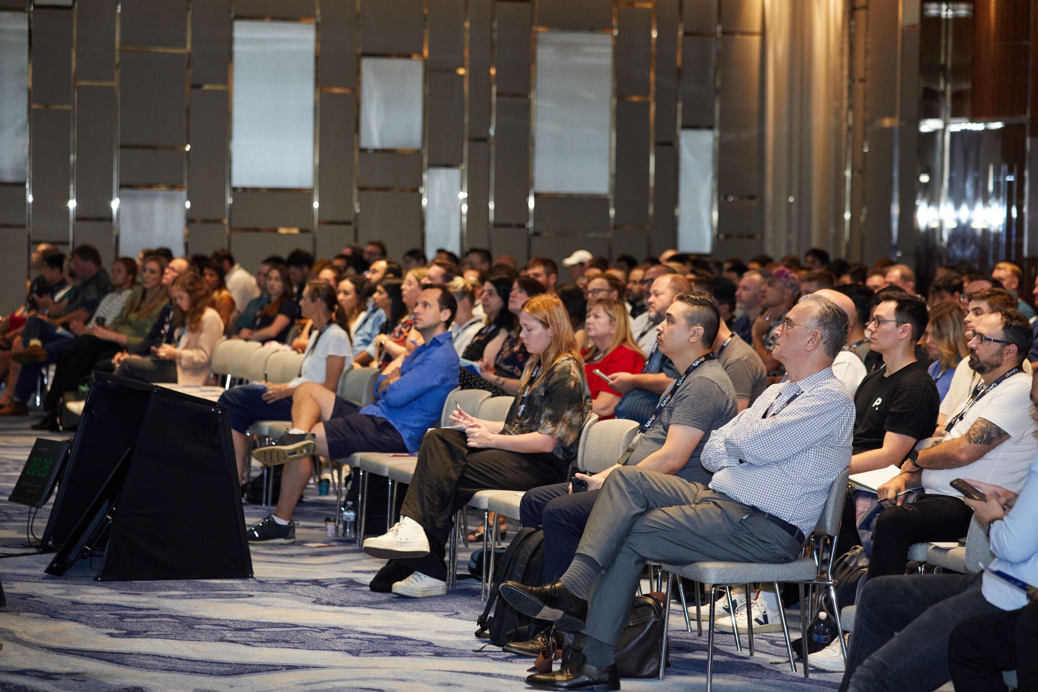 Attendees at Sydney SEO Conference concentrating on all the knowledge delivered.