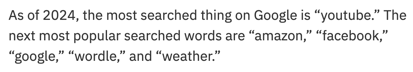 The copy I added to our page to optimize for featured snippets