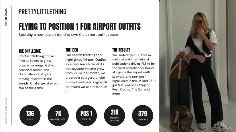 Rise at Seven PR Report Example