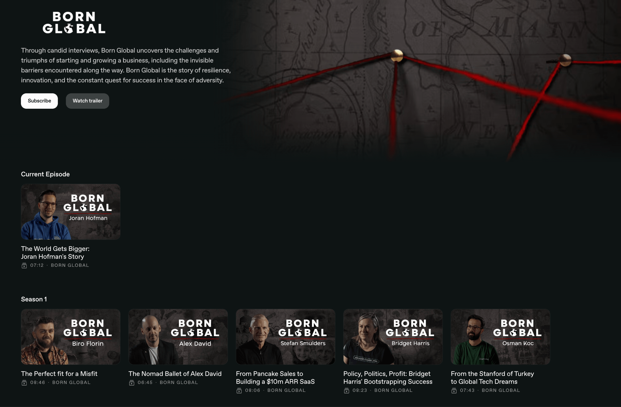 Born Global branded content example from Paddle