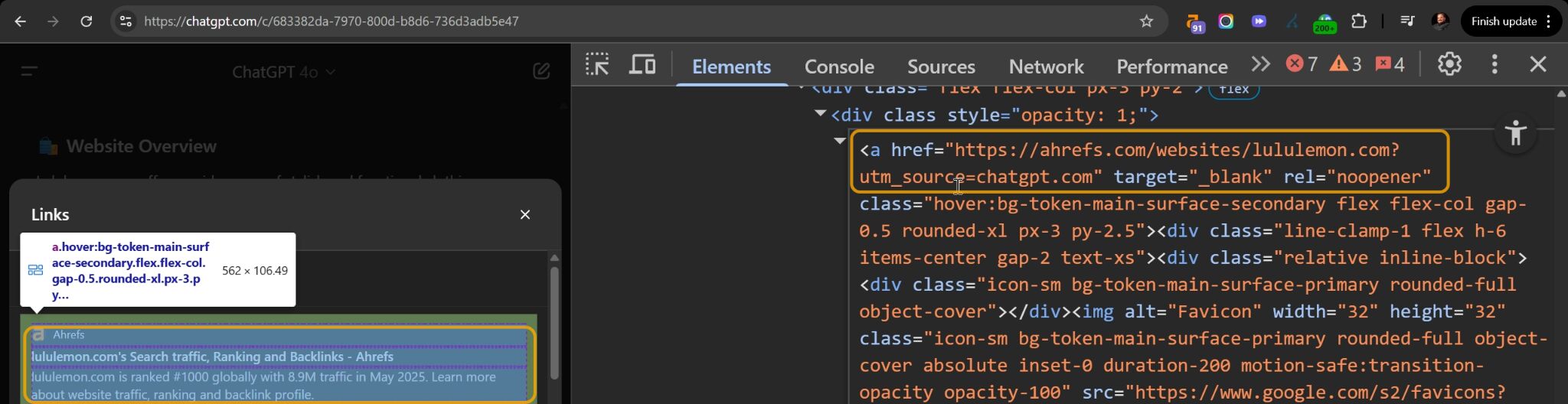 Sources at the end are tracked properly and add a parameter