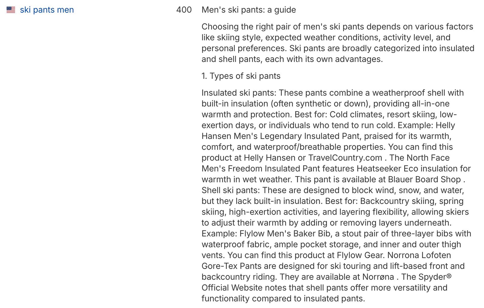 Prompts you're not appearing for but your competitors are, via Brand Radar