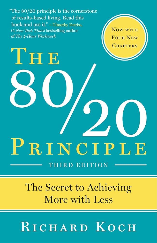 80/20 Principle book